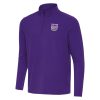 Antigua Sacramento Kings Purple Intent Quarter Elegant Zip Top Experience luxury! Order this high - end jersey.