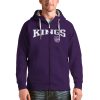 Antigua Impressive Sacramento Kings Purple Victory Full Zip Hoodie Join the elite! Get this exclusive jersey.