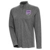 Antigua Sacramento Kings Women's Heather Black Exquisite Confront Quarter Zip Pullover Top Unbeatable style! Get this stylish jersey now.