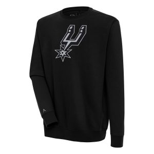 Antigua San Antonio Spurs Black Victory Phenomenal Pullover Sweatshirt Join the elite! Get this exclusive jersey.