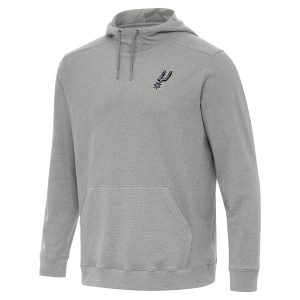 Antigua San Antonio Spurs Heather Gray Cloud Distinguished Pullover Hoodie Fan favorite! Join thousands who love this premium jersey.