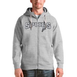 Antigua San Antonio Premium Spurs Heathered Gray Victory Full Zip Hoodie Fan favorite! Join thousands who love this premium jersey.