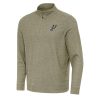 Antigua San Antonio Spurs Olive Subtle Quarter Zip Sweatshirt Marvelous New arrival! Check out this fresh and exciting jersey.