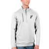 Antigua San Antonio Spurs Luxurious White Generation Quarter Zip Pullover Jacket New arrival! Check out this fresh and exciting jersey.