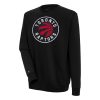 Antigua Toronto Raptors Black Victory Alluring Pullover Sweatshirt Customizable! Personalize this great jersey.