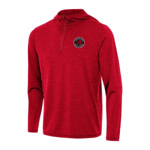 Antigua Toronto Gorgeous Raptors Heather Red Tidy Quarter Zip Hoodie Be the first! Order this trendy jersey ahead of the crowd.