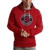 Antigua Toronto Superior Raptors Red Team Logo Victory Pullover Hoodie Experience luxury! Order this high - end jersey.