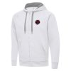 Antigua Toronto Raptors White Big & Tall Victory Full Zip Hoodie Classy Jacket Don't be left out! Get this stylish jersey and show your team pride.