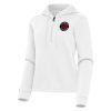 Antigua Toronto Raptors Women's Fabulous White Contemporary Quarter Zip Hoodie Collectors