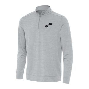Antigua Utah Jazz Stunning Heather Gray Bright Quarter Zip Top For a short time only! Don't miss out on this fantastic jersey.
