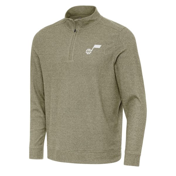 Antigua Utah Jazz Olive Subtle Quarter Superior Zip Sweatshirt Hurry! Exclusive offer. Get your hands on this outstanding jersey right away.