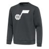 Antigua Utah Jazz Pewter Exquisite Relevant Pullover Sweatshirt Sports fans