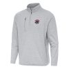 Antigua Washington Wizards Heather Gray Certain Quarter Zip Tri Blend Premium Sweatshirt Unbeatable style! Get this stylish jersey now.