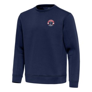 Antigua Marvelous Washington Wizards Navy Relevant Pullover Sweatshirt Proven quality! Invest in this reliable jersey.