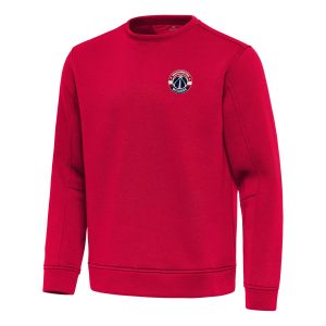 Antigua Dashing Washington Wizards Red Relevant Pullover Sweatshirt High - demand item! Order this sought - after jersey immediately.
