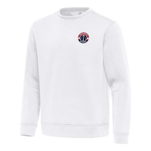 Antigua Washington Wizards White Relevant Pullover Sweatshirt Splendid Don't be left out! Get this stylish jersey and show your team pride.