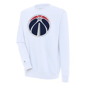 Antigua Washington Wizards White Outstanding Victory Pullover Sweatshirt Retailers