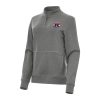 Antigua Washington Wizards Women's Heather Black Crush Unique Quarter Zip Fleece Sweatshirt Flash sale! Snag this great jersey at a discounted price.