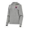 Antigua Washington Wizards Women's Top - notch Heather Gray Justice Pullover Hoodie Be a part of the action! Get this game - ready jersey.
