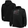 Atlanta Hawks Black Big & Enchanting Tall Pop Pullover Hoodie Collectors
