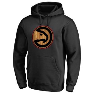 Atlanta High - quality Hawks Black Hardwood Pullover Hoodie Time - sensitive! Order now before the deal expires.