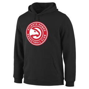 Atlanta Hawks Black Primary Logo Notable Pullover Hoodie New arrival! Check out this fresh and exciting jersey.