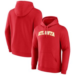 Atlanta Unique Hawks Red Wordmark Pullover Hoodie Team spirit! Show it off with this awesome jersey.