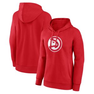 Atlanta Hawks Women's Red Team Primary Logo Pullover Hoodie Superior Last chance! Grab this awesome jersey before it's gone for good.