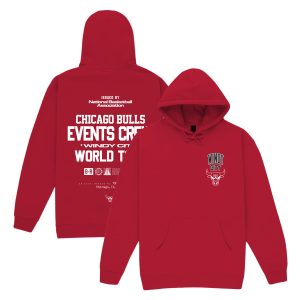 Bleacher Report x Mitchell & Ness Chicago Bulls Unisex Red Backstage Crew Pullover Enchanting Hoodie Customizable! Personalize this great jersey.