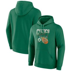 Boston Celtics Kelly Green Alley Oop Pullover Hoodie Marvelous Time - sensitive! Order now before the deal expires.