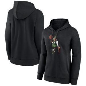 Boston Celtics Women's Black Magnificent Alternate Logo Pullover Hoodie Limited stock! Be quick and grab this must - have jersey to support your team.