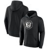 Brooklyn Nets Black Alternate Logo Pullover Hoodie Premium Authentic look! Wear this genuine jersey.