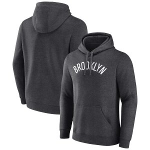 Brooklyn Nets Refined Charcoal Wordmark Alternate Pullover Hoodie Celebrate your team! Order this commemorative jersey.