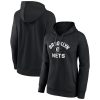 Brooklyn Nets Remarkable Women's Black Overtime Pullover Hoodie High - demand item! Order this sought - after jersey immediately.