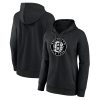 Brooklyn Nets Women's Black Team Primary Logo Pullover Unique Hoodie For the true fans! Secure this authentic jersey now.