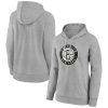 Brooklyn Nets Women's Gray Alternate Logo Classy Pullover Hoodie Celebrate your team! Order this commemorative jersey.