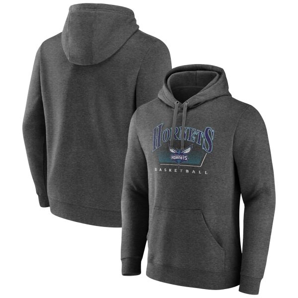 Charlotte Hornets Charcoal Selection Pullover Hoodie Captivating Exclusive design! Own a jersey like no other.