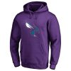 Charlotte Hornets Purple Alternate Logo Exceptional Pullover Hoodie Stand out from the crowd! Wear this eye - catching jersey.