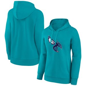 Charlotte Hornets Women's Teal Alternate Logo Pullover Superb Hoodie Limited stock! Be quick and grab this must - have jersey to support your team.