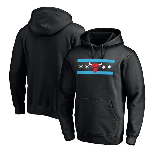 Chicago Bulls Black Hometown Superb Collection Post Up Pullover Hoodie Authentic look! Wear this genuine jersey.