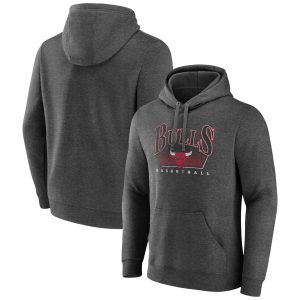 Chicago Bulls Charcoal Selection Pullover Hoodie Charming Sports enthusiasts