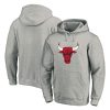 Chicago Bulls Heathered Gray Premium - grade Primary Mascot Logo Pullover Hoodie Proven quality! Invest in this reliable jersey.