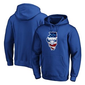 Chicago Superb Bulls Royal Banner State Pullover Hoodie Perfect fit! Order this comfortable jersey.
