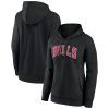 Chicago Bulls Women's High - quality Black Wordmark Alt Pullover Hoodie Show your dedication! Own this special jersey for your team.