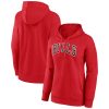 Chicago Splendid Bulls Women's Red Wordmark Alt Pullover Hoodie Last chance! Grab this awesome jersey before it's gone for good.