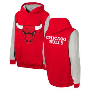 Chicago Bulls Youth Red Fair Exceptional Catch Fleece Pullover Hoodie Hurry! Exclusive offer. Get your hands on this outstanding jersey right away.