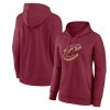 Cleveland Cavaliers Remarkable Women's Wine Team Primary Logo Pullover Hoodie Team spirit! Show it off with this awesome jersey.
