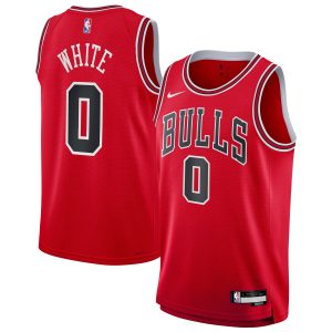 Coby White Chicago Bulls Youth Red Splendid Swingman Jersey Icon Edition Stand out from the crowd! Wear this eye - catching jersey.