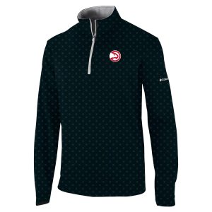 Columbia Atlanta Hawks Black Omni Wick Wickhams Stunning Hills Quarter Zip Pullover Top Enhance your game - day look! Get this fashionable jersey.