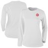 Columbia Atlanta Hawks Women's White Notable Omni Wick Shotgun Pullover Top Exclusive design! Own a jersey like no other.